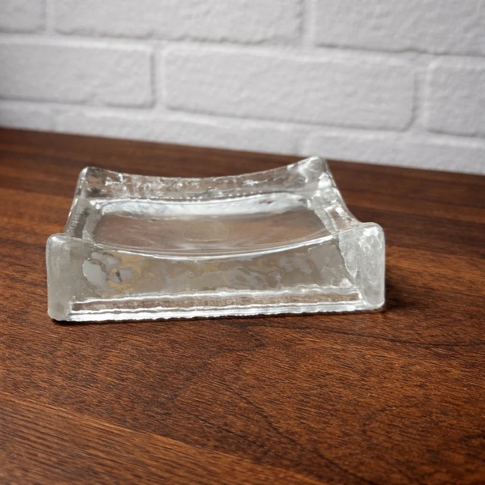 Elegant Crystal Soap Dish